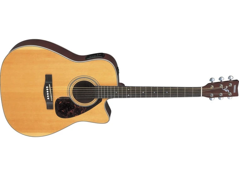 Yamaha FX370C naturlig Elektrisk-akustisk gitar 